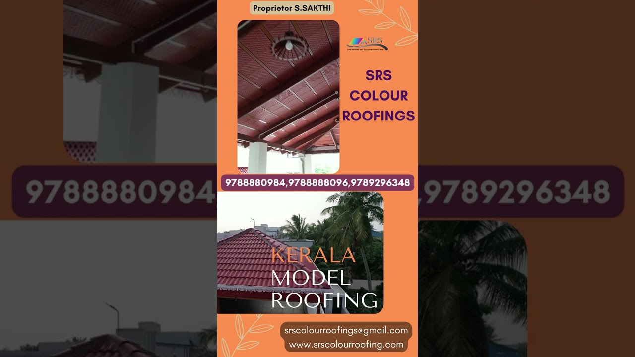Roofing Sheets with Tiles to avoid Heat & Noise Contact: 9788880984,9788888096,9789296348
