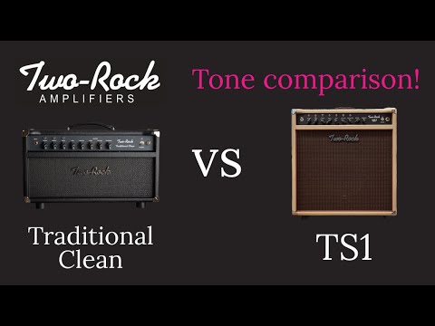 Two Rock Traditional Clean vs Two Rock TS1 - Tone Comparison with Strat and ES 335!