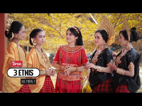 Ujian Praktik Seni Budaya | Tari 3 Etnis | XII MIPA 1