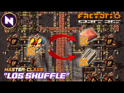 "LDS Shuffle": MOST BROKEN LEGENDARY DESIGN - Free Copper/Steel | Factorio Space Age MASTER CLASS