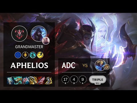 Aphelios ADC vs Ezreal - EUW Grandmaster Patch 11.18