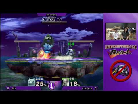 Birmingham Brawl 11 PM Singles -  Ark (Ivysaur) vs. LiteBrite (Samus)