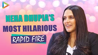 Neha Dhupia’s UNFILTERED Rapid Fire | Why most NERVOUS to Interview Salman Khan? | Casting Couch video