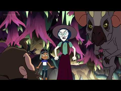 The Owl House Lilith punches Philip Wittebane
