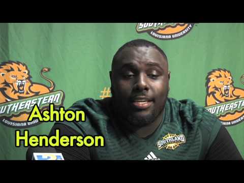 SLU DL Ashton Henderson - 2015 Piesman Trophy Finalist