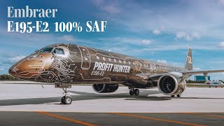 Download the video "Embraer E195-E2:100% SAF TEST COMPLETE"