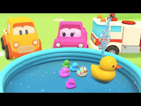 Schlaue Autos Cartoon für Kleinkinder. Die schlaueun Autos. Spielspaß mit Autos