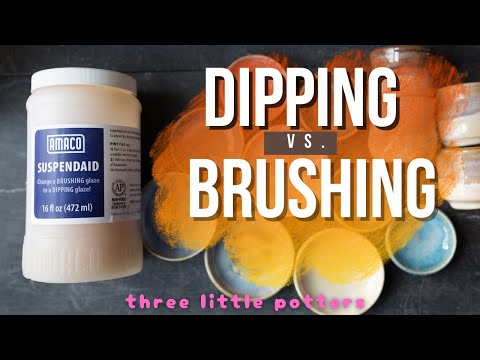 Suspendaid: Turning Amaco Glazes into Dipping Glazes