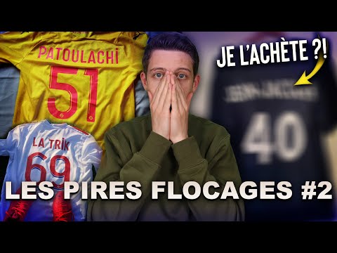 👕 Vos PIRES flocages de MAILLOTS ! 😂On achète un maillot ! (Thread Foot)