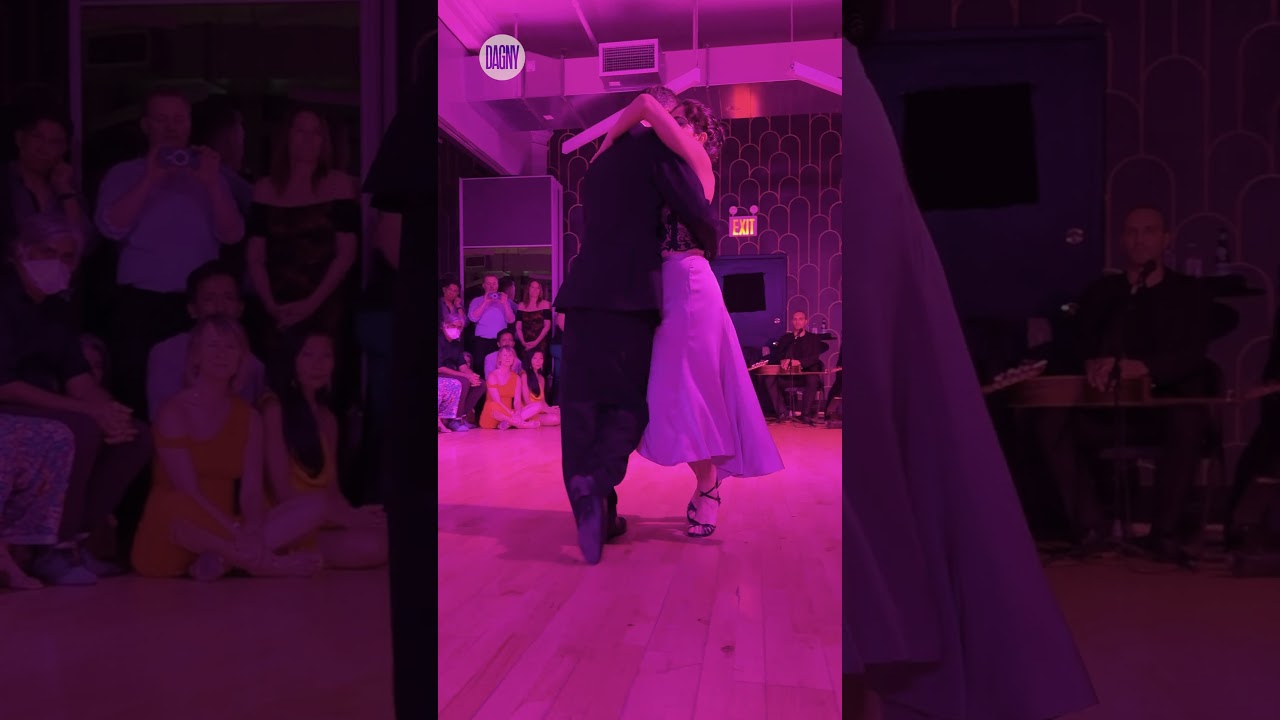 Gianpiero Galdi & Lorena Tarantino tango to "Ojos Negros" by Aníbal Troilo, Mala Leche NYC