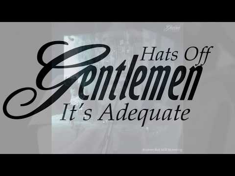 Hats Off Gentlemen It's Adequate - Broken But Still Standing prog rock album sampler Video
