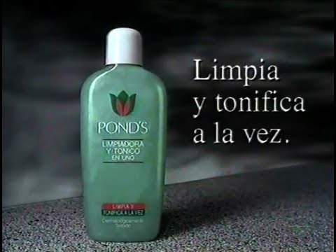 Pond's Limpiadora Y Tonico En Uno 20s - Spain, 1993