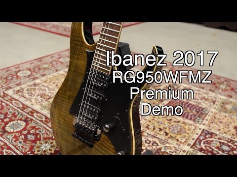 Ibanez 2017 RG950WFMZ Premium Demo | NAMM 2017