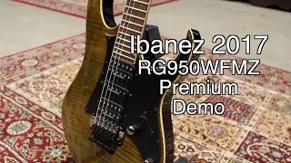 Video thumbnail for Ibanez 2017 RG950WFMZ Premium Demo | NAMM 2017 by Lee Wrathe