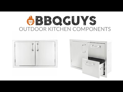 BBQGuys Outdoor Kitchen Components Video