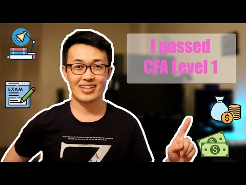 I Passed CFA Level 1 On First Attempt | Finance | Career Development