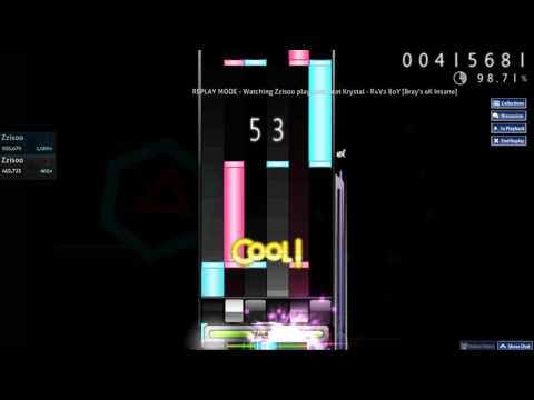 Osu! Mania S3RL feat Krystal - R4V3 BoY [Bray's 6K Insane]