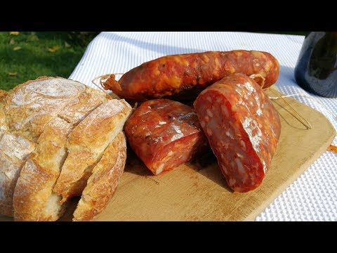 How to make SOPPRESSATA CALABRESE original italian salami recipe - Homemade Salami @uomodicasa