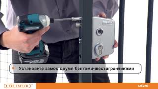 Locinox LAKZ6060 P1L RAL 9005