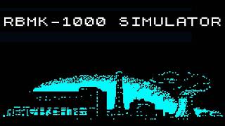 RBMK 1000 NUCLEAR REACTOR SIMULATOR (CHERNOBYL) - 48K ZX Spectrum Homebrew game!