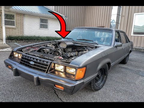 Does it ACTUALLY Work?! Installed Ram Air Hood Scoop on Fox Body Ford LTD