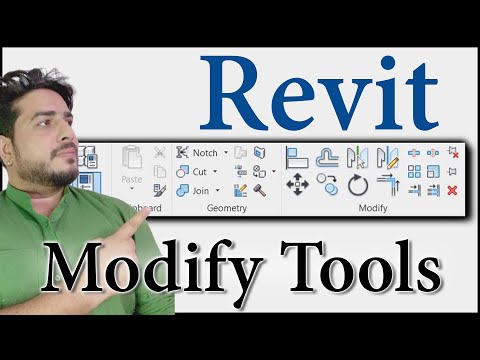 Modify Tools in Revit Architecture || Revit Tutorial in Hindi