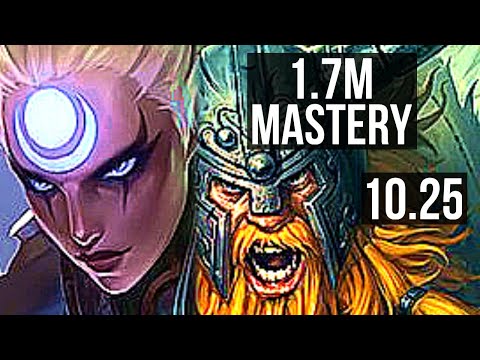 DIANA vs OLAF (JUNGLE) | 1.7M mastery, 8/2/8, 400+ games, Dominating | TR Diamond | v10.25