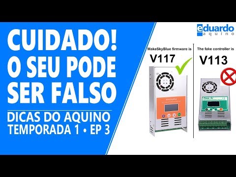 MakeSkyBlue: O seu Controlador de Carga pode ser Falso