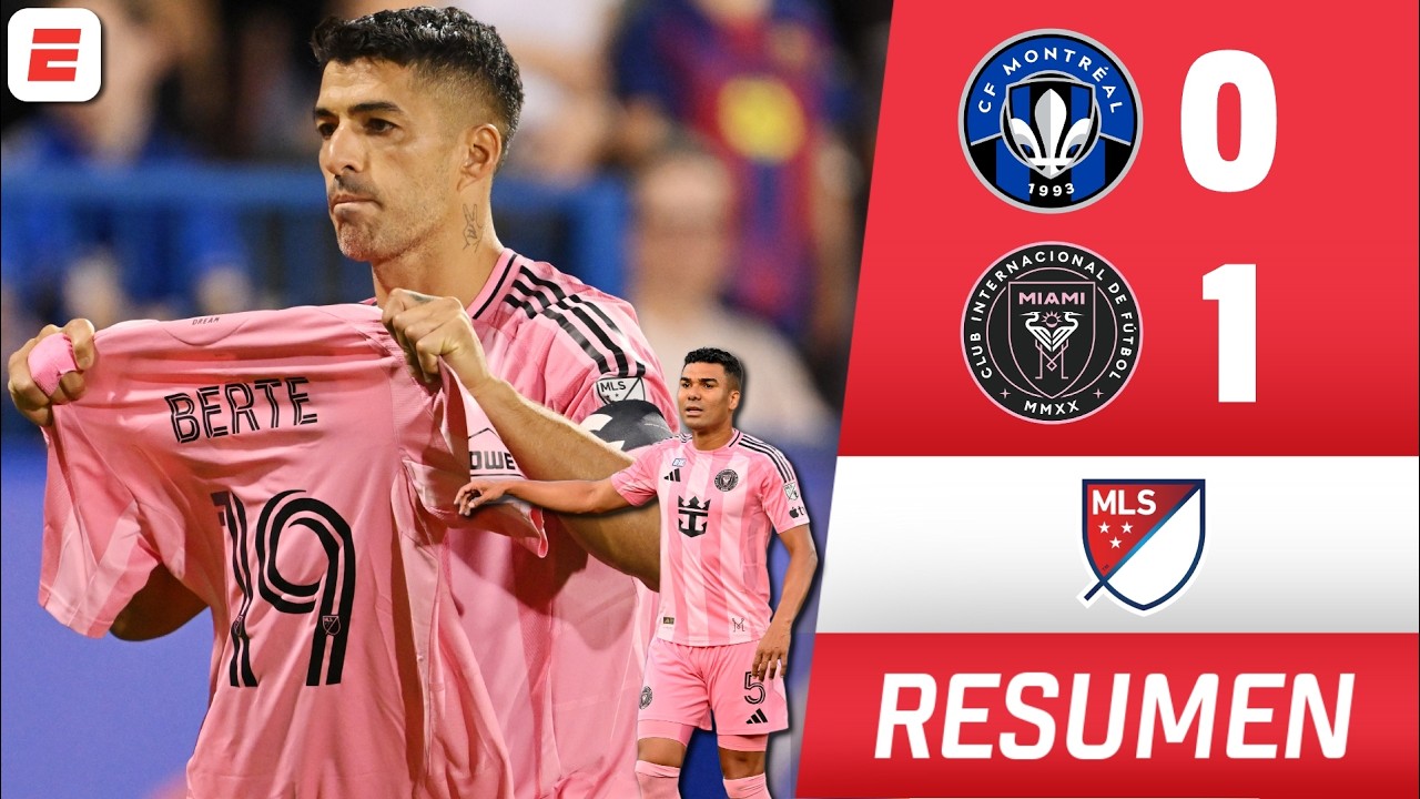 INTER MIAMI ganó 1-0 con gol de LUIS SUÁREZ, debutó CASEMIRO y BERTERAME sufrió grave lesión | MLS