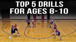 5 Best Basketball Drills For Ages 8-10 | Fun Basketball Drills For Kids