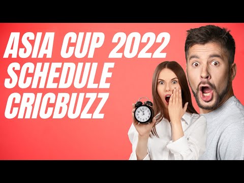 asia cup 2022 schedule cricbuzz  Big guns are back as team india names its asia cup 2022 lineup