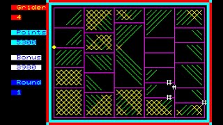 Sharp MZ-700 Game: Grid (1983 BBG Software)