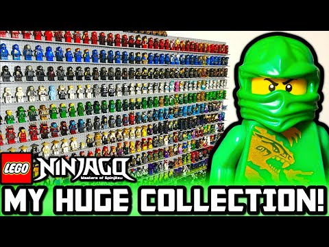 My ENTIRE LEGO Ninjago Minifigure Collection! 🐉 800+ Minifigs! (2025 Update & Quick Room Tour)