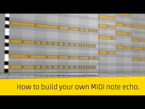 How to build your own MIDI note echo