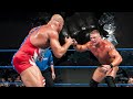 Brock Lesnar Outlasts Kurt Angle In 60 Minute WWE Iron Man Match SmackDown Sept 18 2003