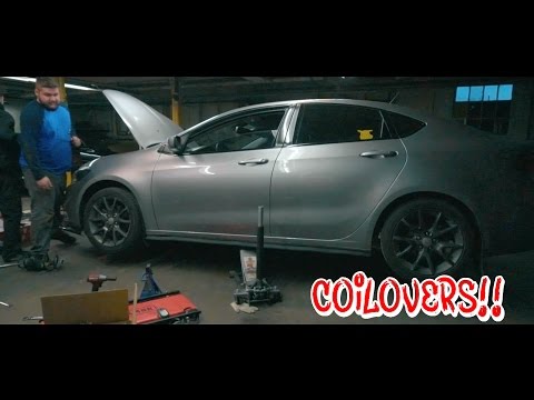 COILOVER INSTALL ON A DART!!!