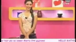 Mathira And Live Caller Abusing in Live Show video
