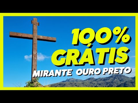 A VISTA MAIS LINDA DE OURO PRETO! Caminhada da Santa Efigênia ao Cruzeiro 100%Grátis 