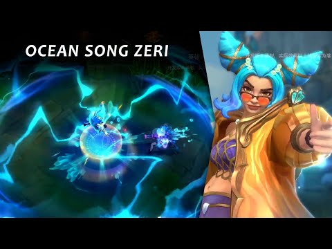Ocean Song Zeri Skin Preview | Wild Rift