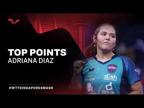 Top 5 Points from Adriana Diaz!