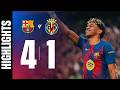 FC BARCELONA 4 Vs 1 VILLARREAL CF LALIGA 2025 26 MD26