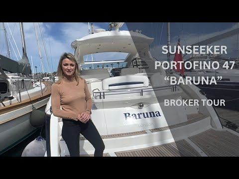 Sunseeker Portofino 47 “BARUNA” - Full Broker Tour