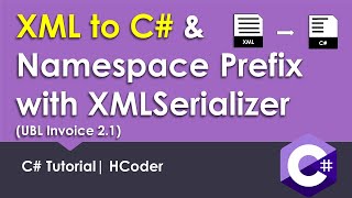 Generate C# from XML and Namespace Prefix to elements with XML Serializer for UBL Invoice | HCoder