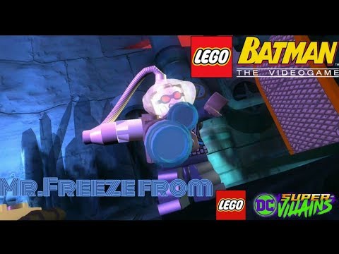All Cutscene with Mr.Freeze from LEGO DC Super Villains in LEGO Batman The Videogame(MOD)