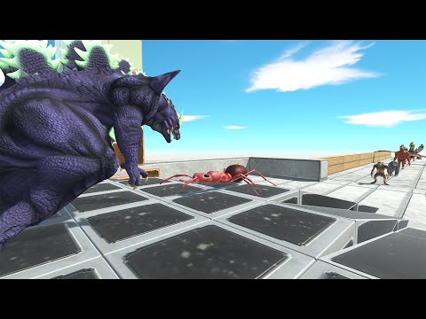 Tiny Super Godzilla Deathrun: Ultimate Challenge Animal Revolt Battle Simulator ARBS