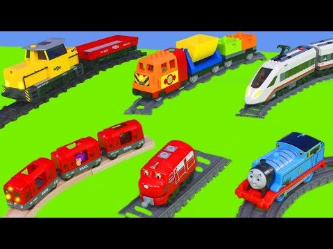 LEGO DUPLO pociąg - film dla dzieci: Budynek dworca i pociąg dla dzieci - Toy Trains