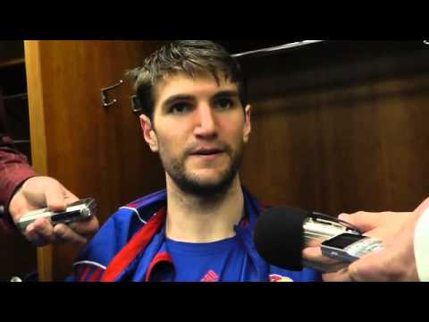 Jeff Withey Talks to the Media