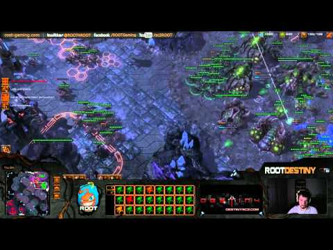 ROOTDestiny (Z) vs. Mike (Z) - Starcraft 2 Ladder