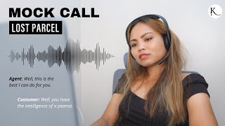 Lost Parcel Mock Call Sample