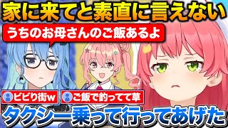 みこちに見守りに来てほしいと素直に言えないすいちゃん+姉街弁当と母街からあげパーティの話【ホロライブ/さくらみこ/星街すいせい/ロボ子さん】
